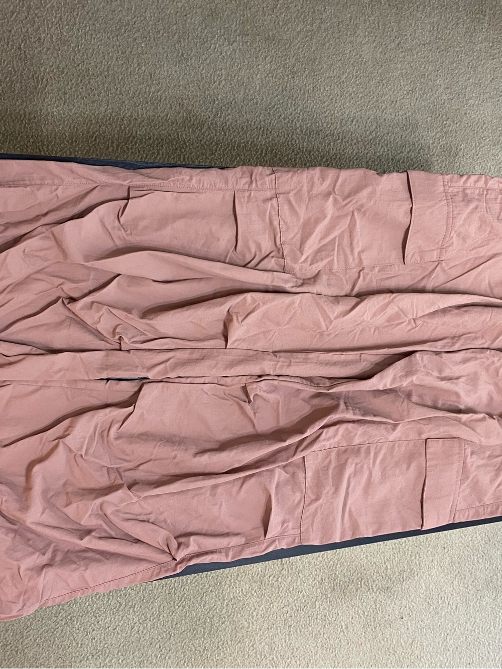 Light Rose Pink Wide-Leg Pants